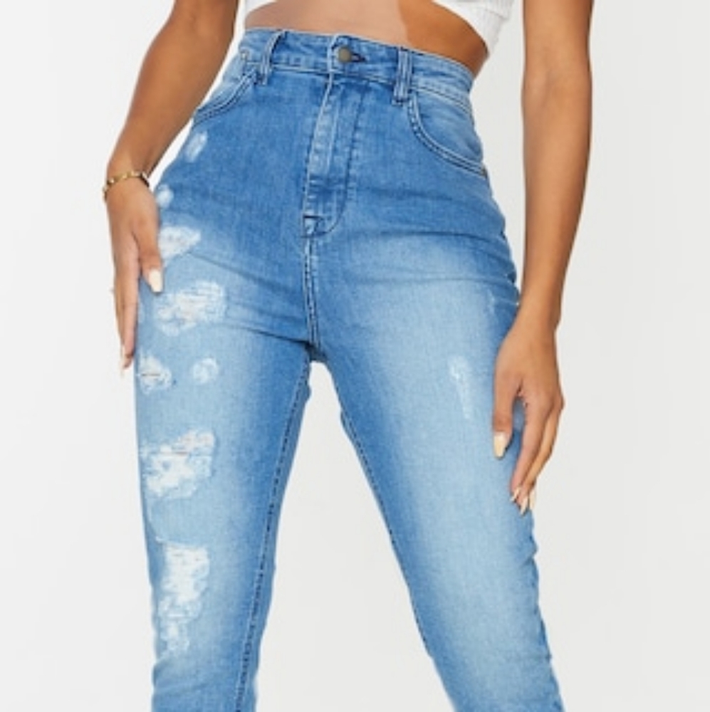 Pretty Little Thing *NWT* size 10 skinny hi-rise